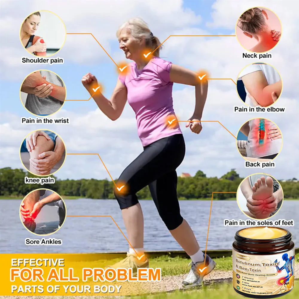 NESLEMY™ Botulinum and Bee Toxin Pain Relief Bone Healing Cream