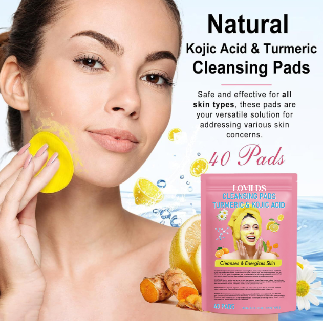 š„60% OFF Today Only! LOVILDS⢠Turmeric Acid Pads ā Clear Skin in Just One Swipe!