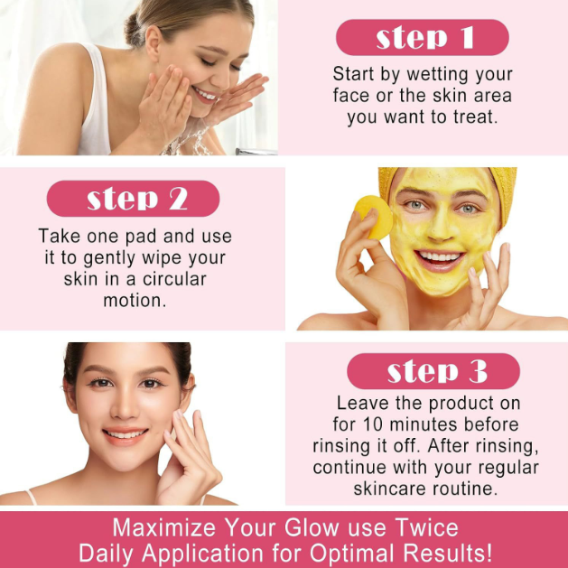 š„60% OFF Today Only! LOVILDS⢠Turmeric Acid Pads ā Clear Skin in Just One Swipe!