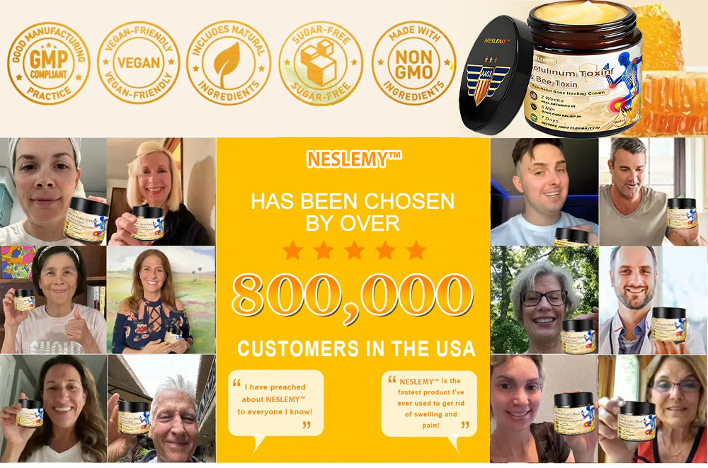 NESLEMY™ Botulinum and Bee Toxin Pain Relief Bone Healing Cream