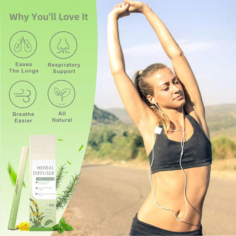 Zero Nicotine Puff Pen – Qooes® Lung Purify Mist- Quit Smoking Naturally
