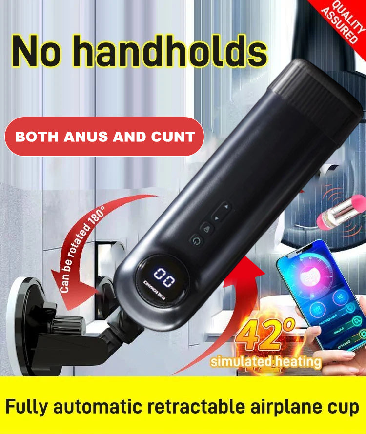 【Discreet Delivery】Hands-Free Automatic Retractable Relaxation Cup – Discreet & Easy to Use 🔥