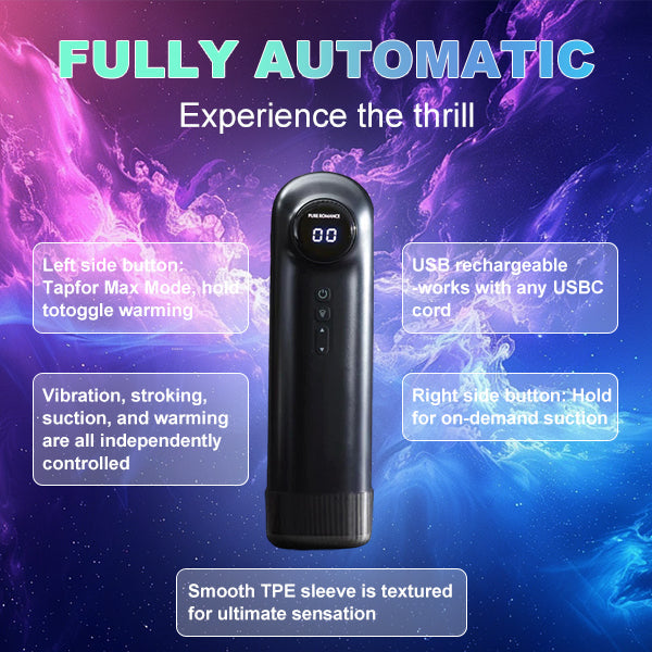 【Discreet Delivery】Hands-Free Automatic Retractable Relaxation Cup – Discreet & Easy to Use 🔥
