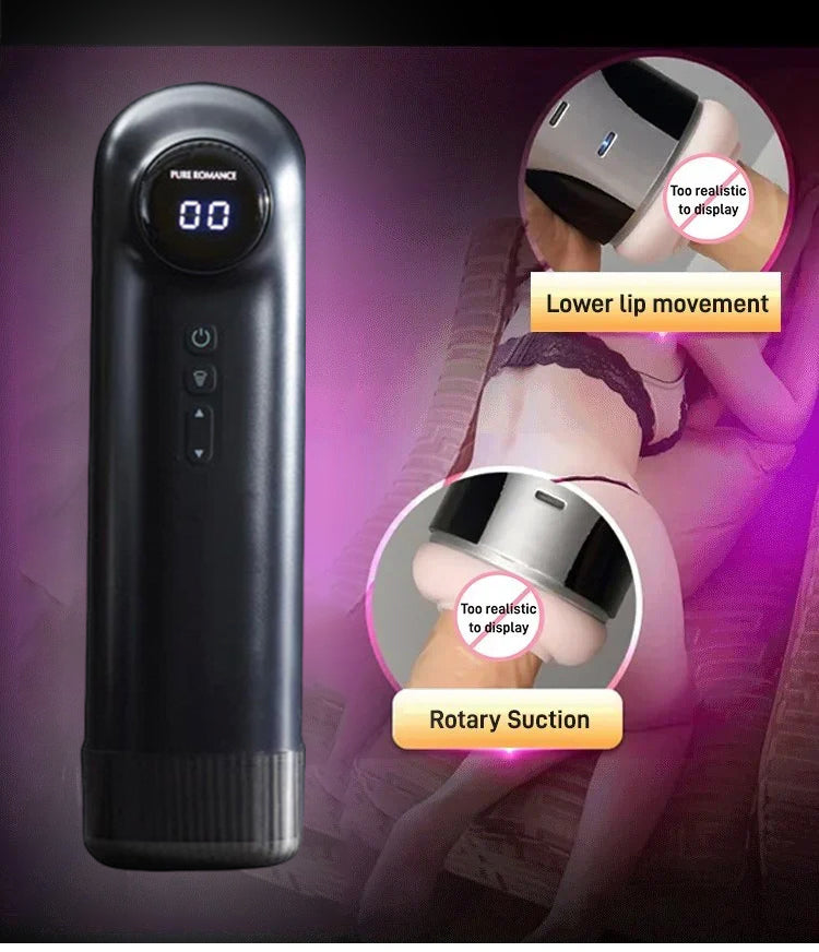 【Discreet Delivery】Hands-Free Automatic Retractable Relaxation Cup – Discreet & Easy to Use 🔥