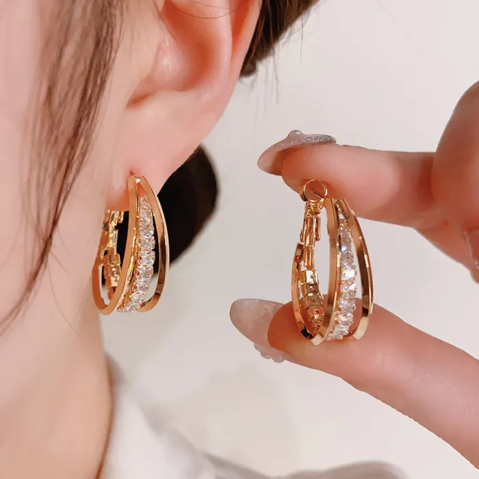 š„LAST DAY SALE-80% OFF)TAILEDEN⢠Lymphatic activity hoop earrings