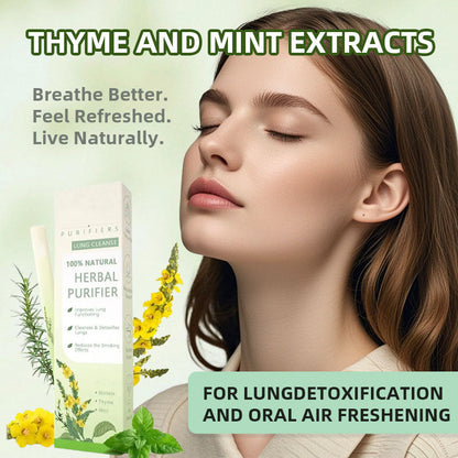 Zero Nicotine Puff Pen – Qooes® Lung Purify Mist- Quit Smoking Naturally